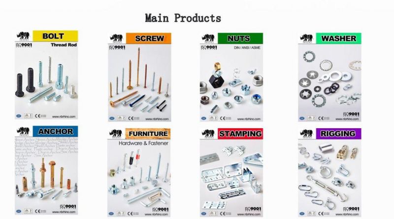 China Manufacturer High Quality Double Thread Wood Hanger Bolt and Screw