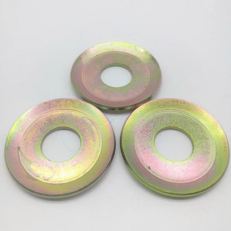 Ppap Level 3 Customized Washer with Yellow Zinc