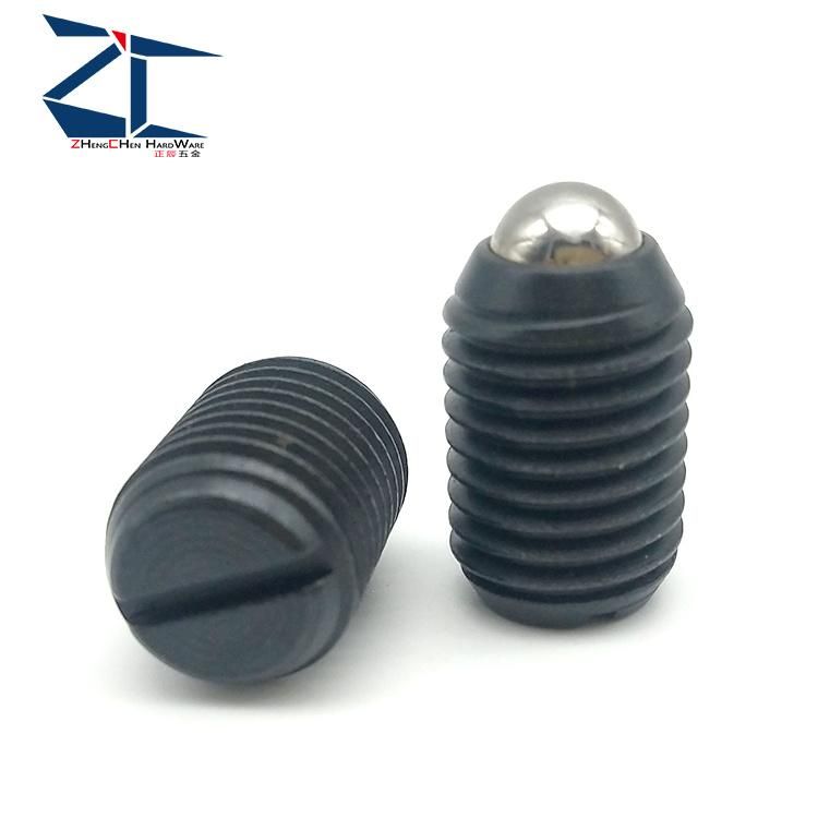 Thread Bolt Carbon Steel Ball Spring Plunger