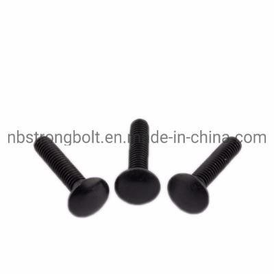 Carriage Bolt with Black