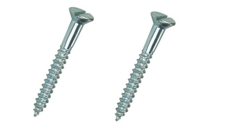 DIN 97 Slotted Countersunk Head Single Thread Wood Screw