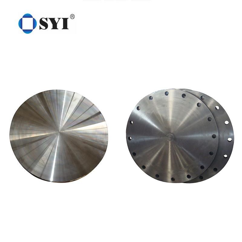 ANSI DIN En BS JIS ISO Standard Forged Steel Blind Flange for Oil Gas Pipeline