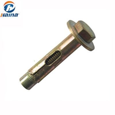 High Quality Yellow Zinc Plated M24 Dyna Anchor Bolts