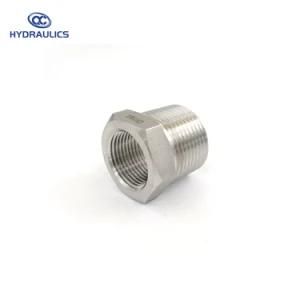 NPT Thread Stainless Steel Hydraulic Adaptor Fitting Hose Connector
