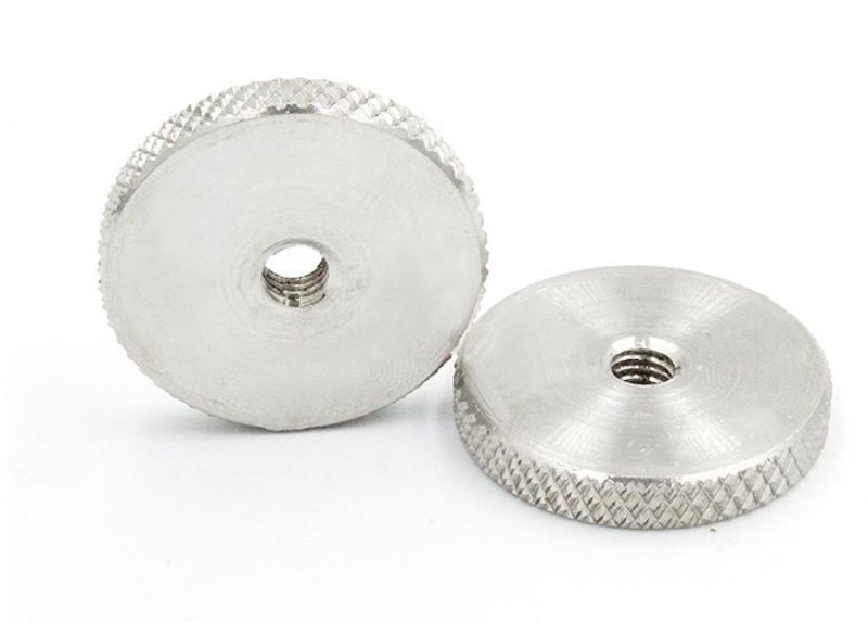 Stainless Steel Flat Head Knurled Rivet Nut