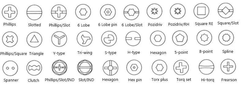 SS304 SS316 Csk Allen Hex Socket Flat Head Bolt
