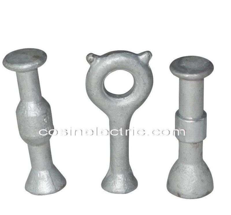 Galvanized Spindle Insulator Pin/Line Post Insulator Pin/M16/M20