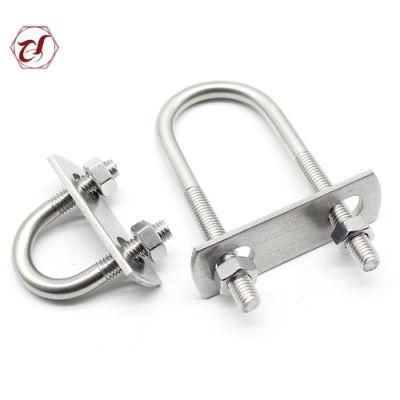 Stainless Steel 304 316 B8m Full Thread U Bolt/A2-70 U Bolt/A4-70 U Bolt/DIN3570 U Bolt