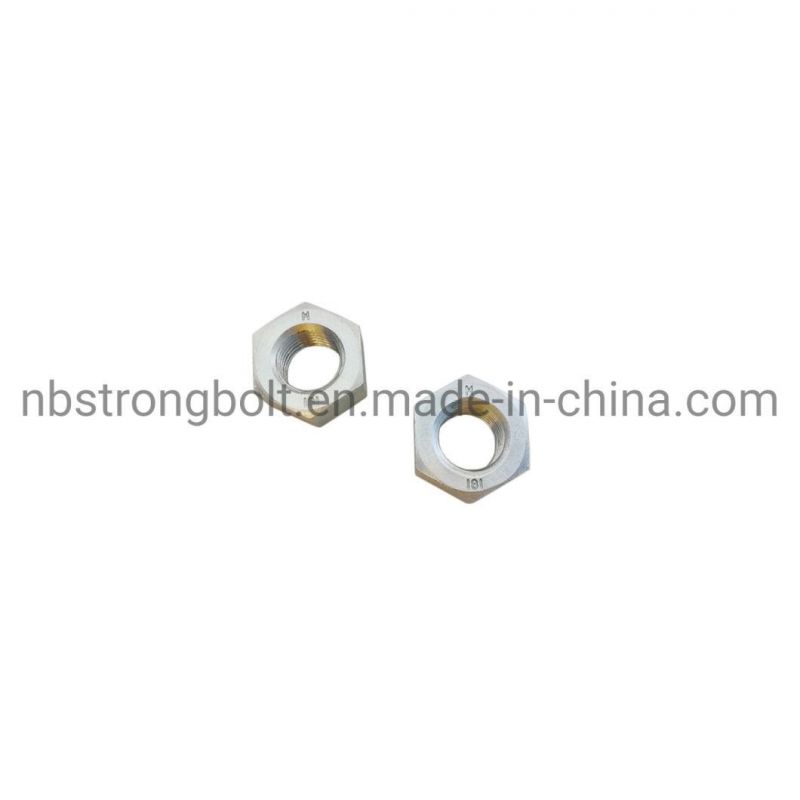 DIN934 M36 High Quality Nut Cl. 8 with Zinc