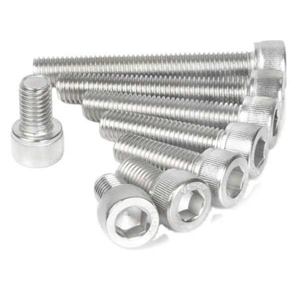 Stainless Steel 304 DIN912 Hexagon Socket Screw Full Thread