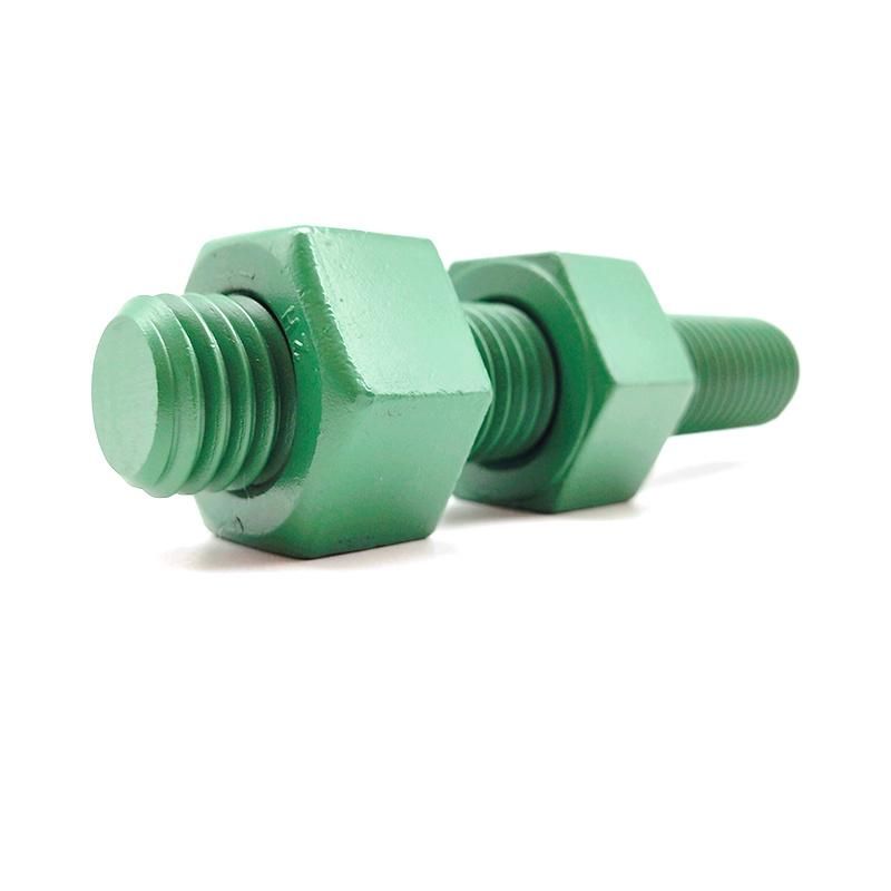 A193 B8 Hex Bolt & ASTM A194 Grade 8 Nut with Washer