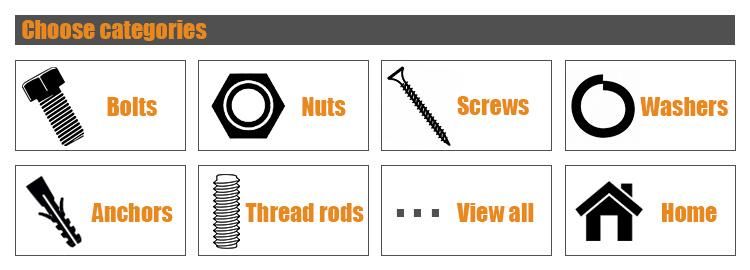 Elevator Guide Rail Clip Screw