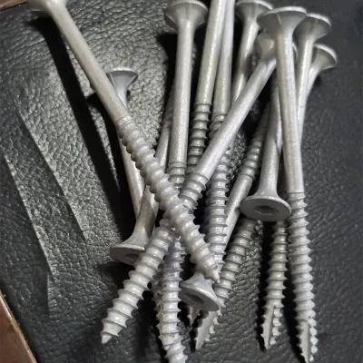 Hex Socket Drive Bugle Head Deck Screw Carbon Steel Self Tapping Screw with Nibs and Slot