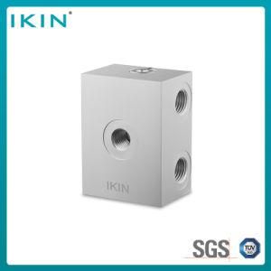 Ikin Carbon Steel Manometric Shuttle Valve BSPP Hydraulic Fittings