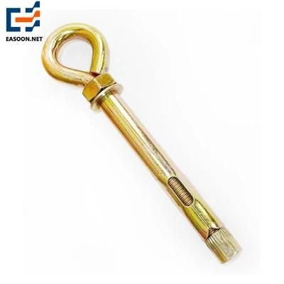 Sleeve Anchors Eye Expansion Bolts for Concrete Stone Masonry Brick M8 X 40mm Plain Polished Eye Expansion Bolt