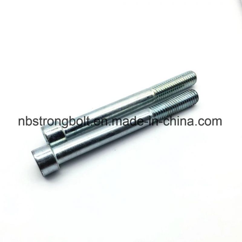 Hex Socket Bolt DIN912 Screw Cl. 8.8 with White Zinc Plated Cr3+