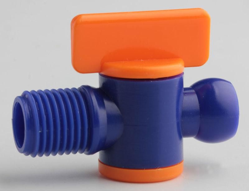 Xhnotion Pneumatic Posable Tubing Modular Hose Connector 1/4′′ Male Thread Valve