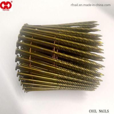 Hardware Fastener Direct Manufacturer in Anhui Galvanized Long Screw Wire Coil Nails.