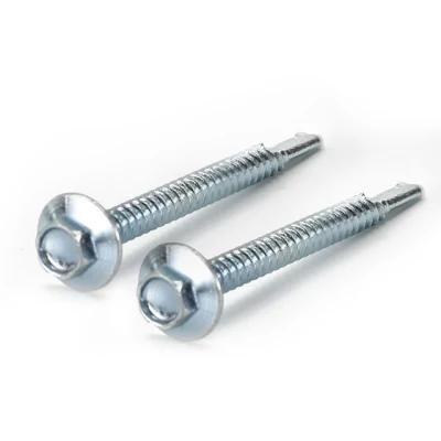 Zinc Plated Hexagon OEM or ODM Stainless Steel Self-Drilling Screw