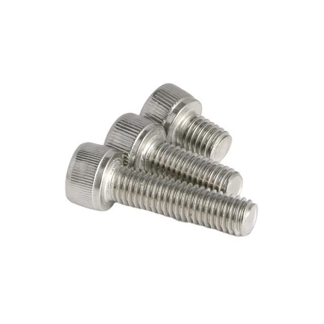 Stainless Steel 304 DIN912 Hexagon Socket Screw with Knurling