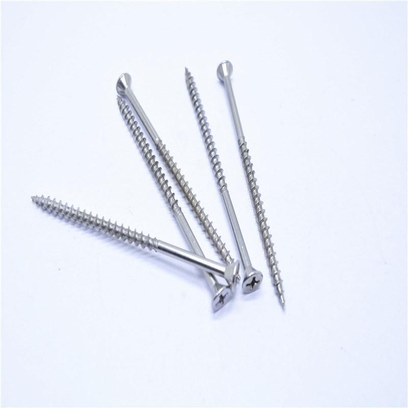 Phil Flat Head Chipboard Screw 4 Ribs with Type17