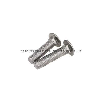 Carriage Screw DIN603 Bolt Stainless Steel M3 M4 M8 M10 Carriage Bolts
