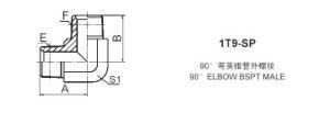 BSPT Thread Fitting (1T9-SP)