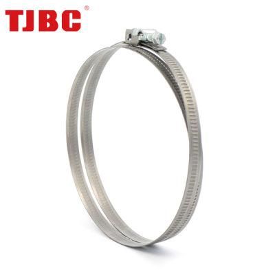 9mm Bandwidth Stainless Steel W2 Quick Release Hose Clamp for Automotive, Ventilation Pipe Fastener Hardware, 25-100mm
