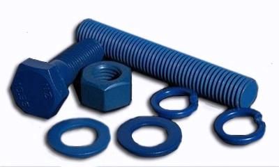 Hex Bolts and Nuts Fastener Factory Supply DIN6914 DIN6915 Black Carbon Steel Hex Bolts