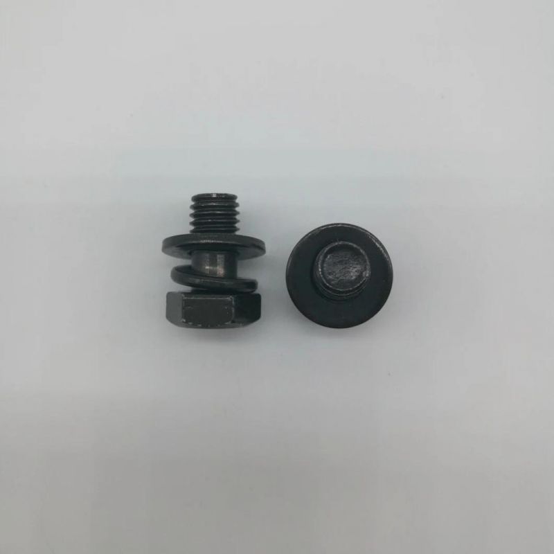 High Quality Hex Head Combination Screw with Spring Washer