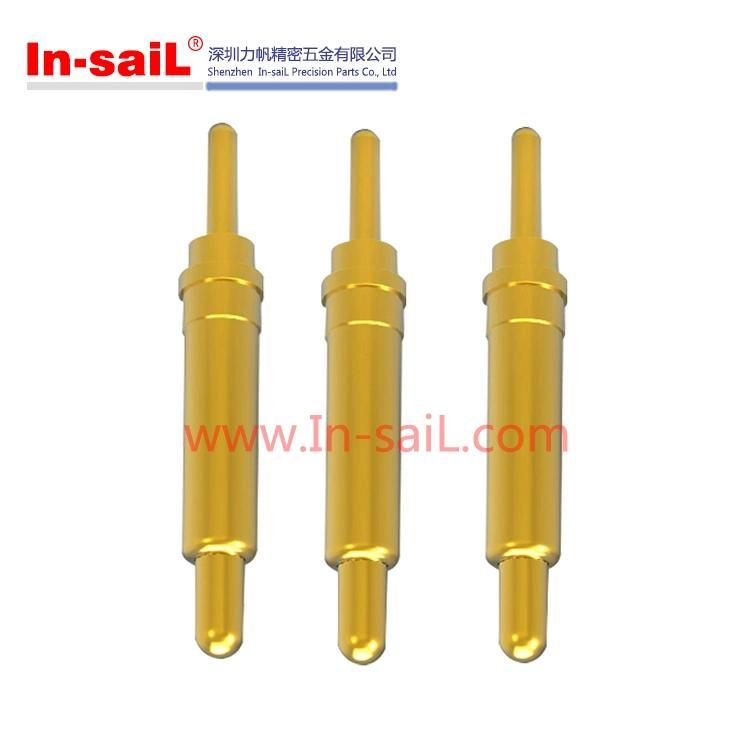 USA Brass Short Pogo Pin, Pogo Contact, Vista HD Camera Pogo Pin