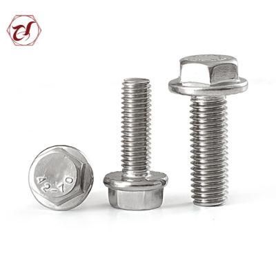 A2-70 Stainless Steel 304 Hexagon Flange Head Bolts