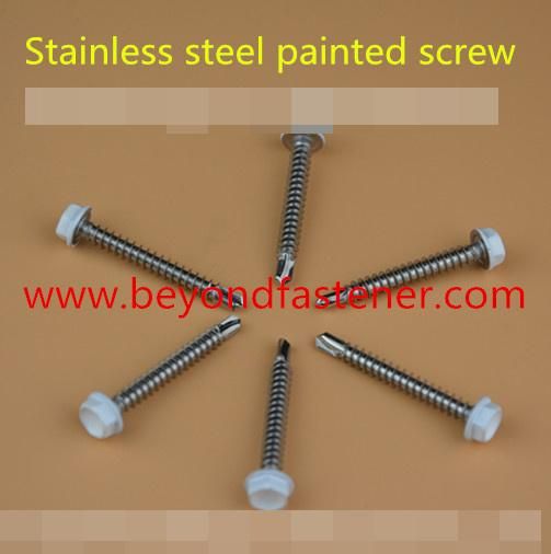 Cathodic Epoxy E-Coat Self Drilling Screw