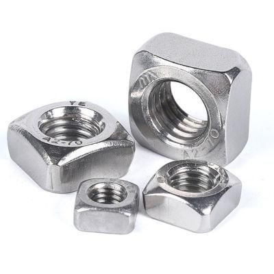 Supply 316 M4 M8 Square Thread Bolt and Rectangle Nut High Precision Stainless Steel M6 Barrel Nuts of Price