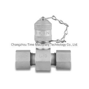 Manufacturer Ikin Hydraulic Check Coupling with Tee