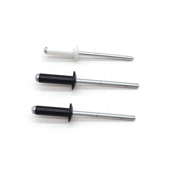 Flat Head Red Paint Peel Type Blind Rivet with ISO