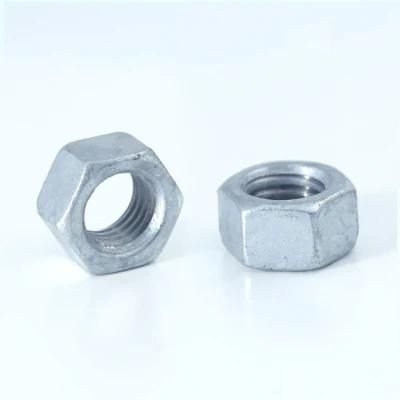 ASTM 18.2.2 Hex Nut Hex Head Nut Carbon Steel HDG Hot DIP Galvanized