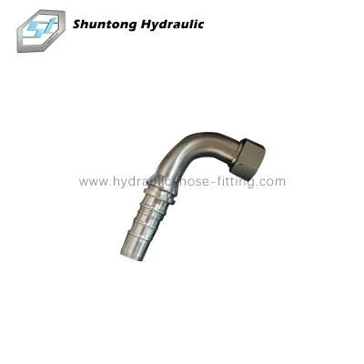 Hose Fitting Hydraulic Flange Interlock 90&deg; Orfs Female Hose Adaptors