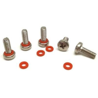 M3 M4 Stainless Steel Pan Round Phillips Waterproof Screw with O Ring