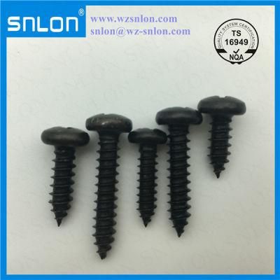 Black Phosphating Phillip Round Head Self Tapping Screw