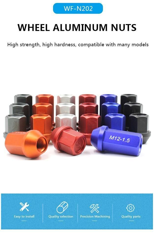 Aluminum Nut, Nut, Bolt, Bolt and Nut