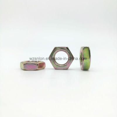 Hexagon Thin Nuts with Metric Fine Pitch Thread DIN439