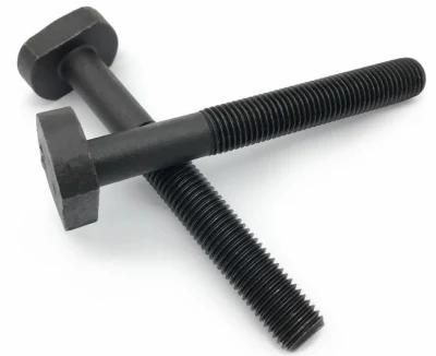 DIN 186 Class 4.8 8.8 10.9 A2 A4 Carbon Stainless Steel T-Bolt