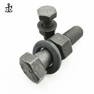 Carbon Steel Best Surface Treatment Green Cate Coating for Auto Parts Bolts and Nuts DIN 931 Hexagon Head