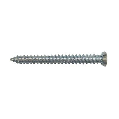 Concrete Screw T30. Hi-Low Thread, Zinc Plated Torx Screw