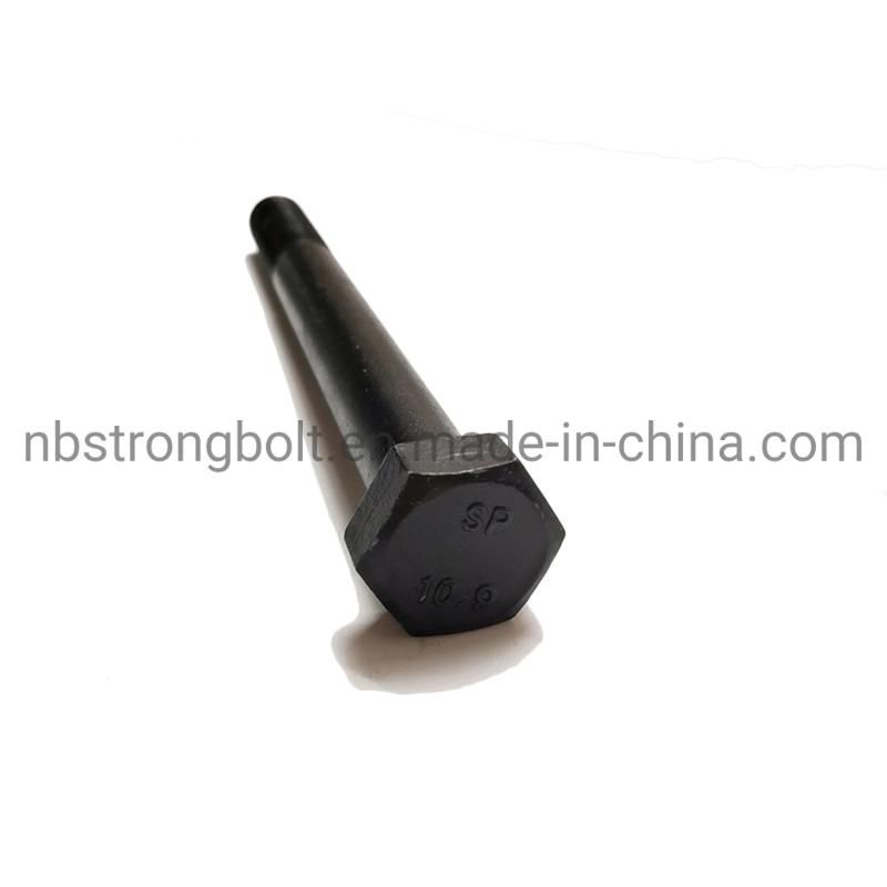DIN931 Hex Bolt Cl. 10.9 with Blk