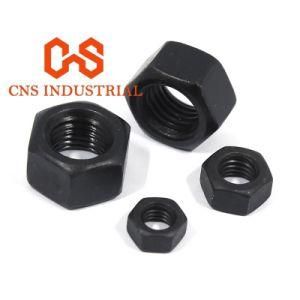 DIN934 Hex Nuts Customized Various Sizes Black Nuts