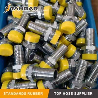 High Pressure Stainless Steel Rubber Hose Hydraulic Fitting