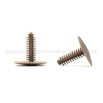 Auto Car Fastener Plastic Screw and Auto Clips with 6mm Hole Have Many Color