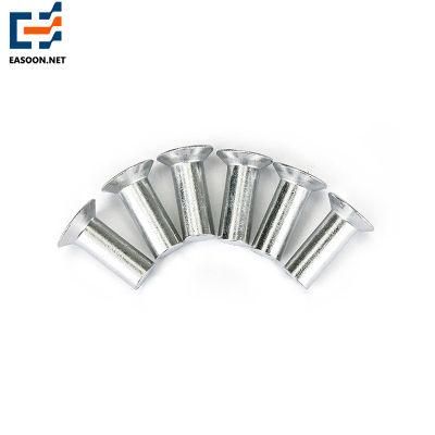 Aluminum Mushroom Round Head Bind Rivet Flat Head Semi-Tubular Rivets Aluminum / Steel Round Head Hollow Rivets